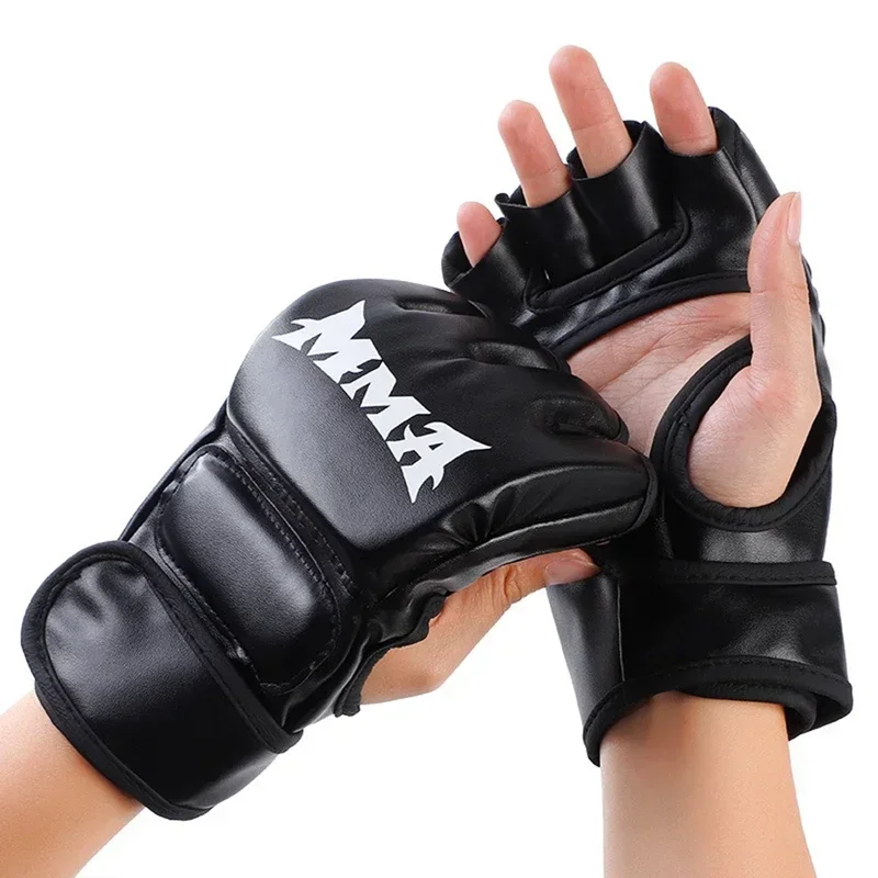 Motorcycle Glove Knuckle - Guanti Professionali da Boxe Mezze Dita