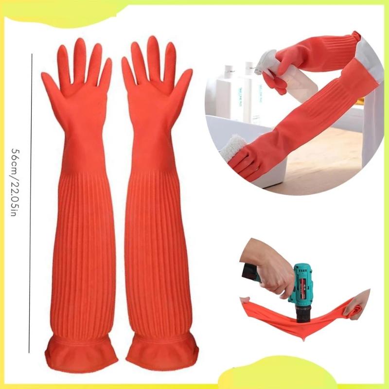 Rubber Glove Cleaning - Guanti per la pulizia in gomma