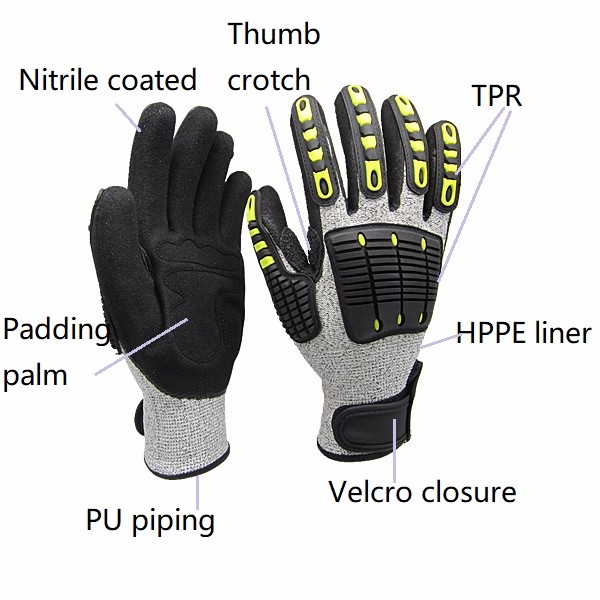 Guanti da Lavoro Resistenti An - Work Glove Impact recensione e prezzo