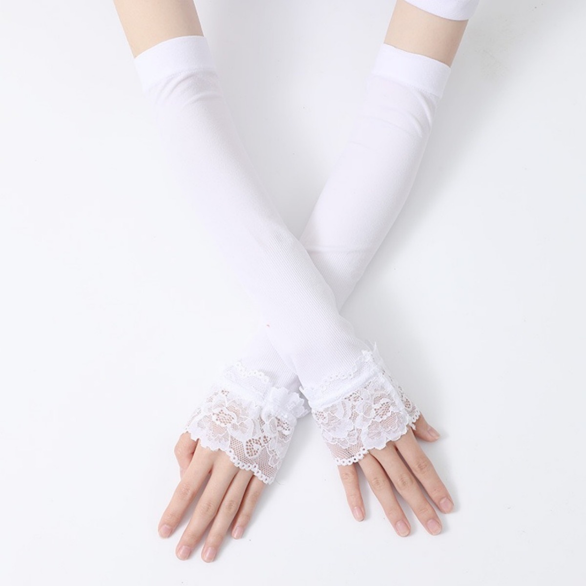 Guanti Lunghi Elastici Senza D - Fingerless Glove Knit recensione e prezzo