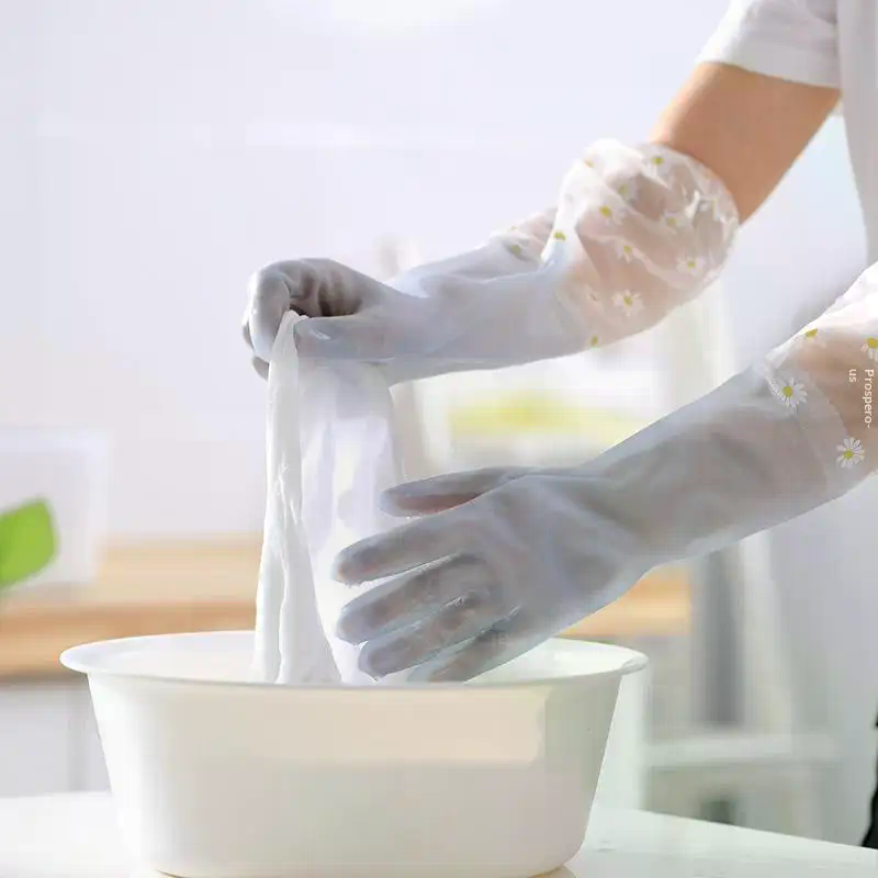 Guanti in Lattice Impermeabili - Rubber Glove Cleaning recensione e prezzo